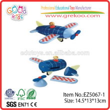 Hot Sale Kids Wooden Magnetic Airplane Toy